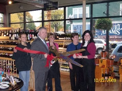 Melrose store ribbon cutting